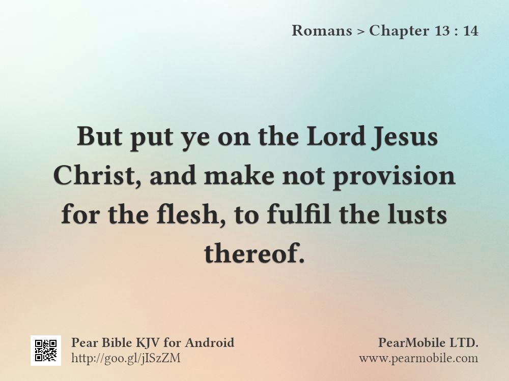 Romans, Chapter 13:14
